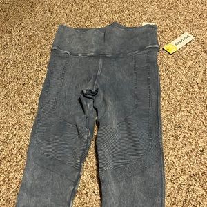 Blue Soul Cycle Leggings Size M
